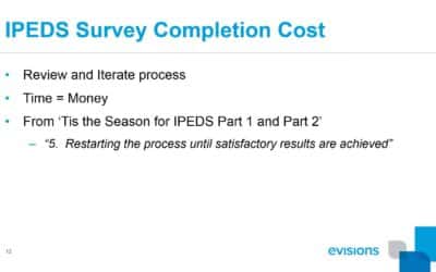 IPEDS Surveys: Crunching the Numbers