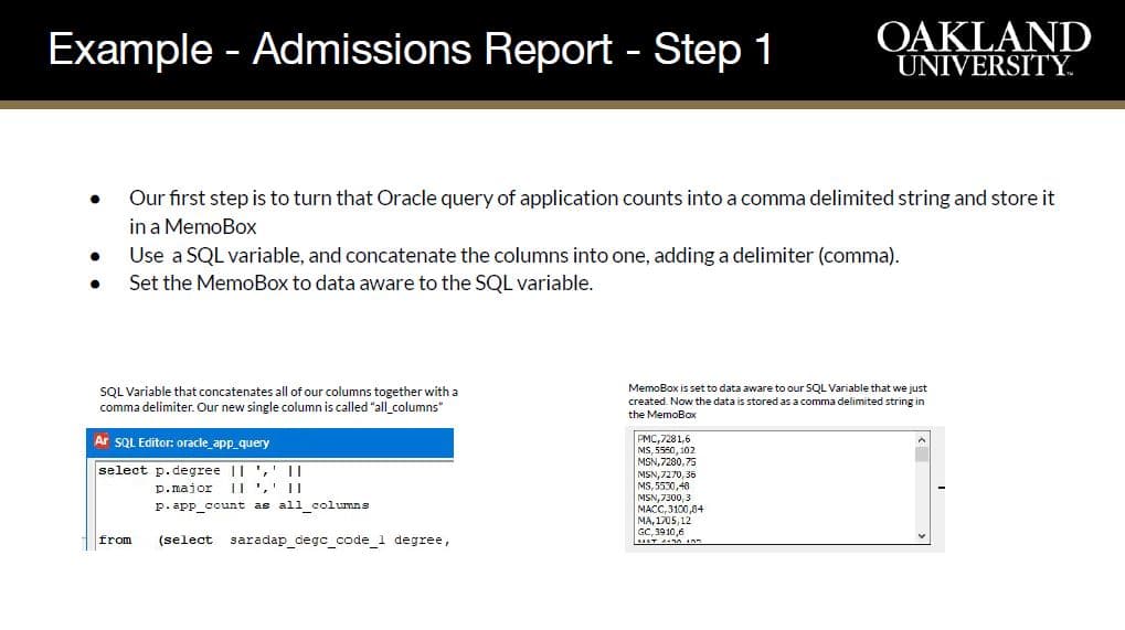 Joining PostgreSQL and Oracle Data in Your Argos Dashboard