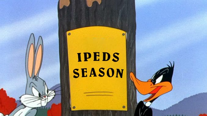 IPEDS Surveys Reporting: ‘Tis the Season (Part 2)